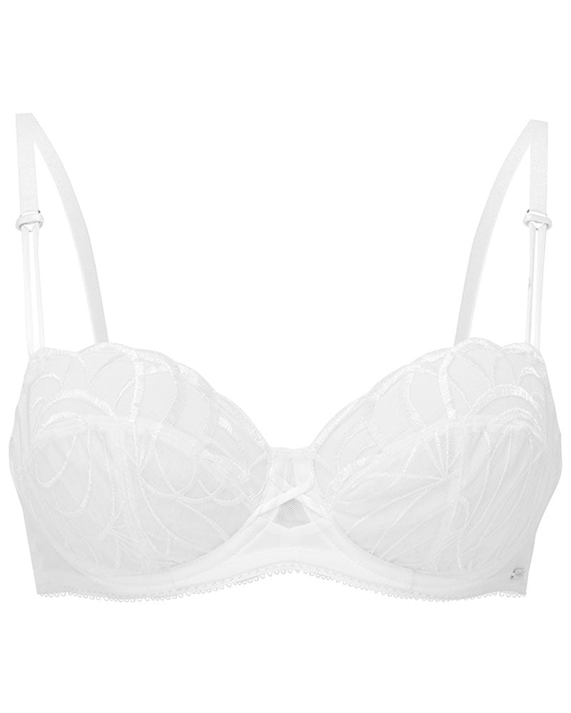 Fiesta White NON Padded UW Bra