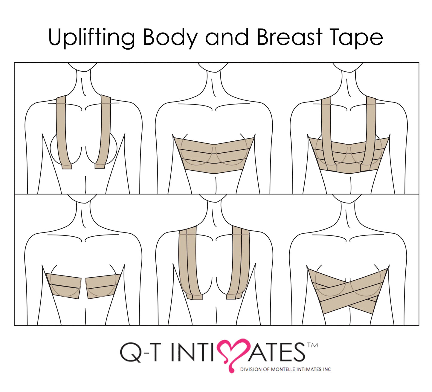 Lift Me Up Breast Tape