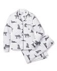 Pima Cotton Panther Pajama Set