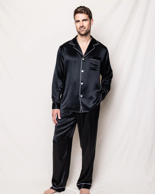 100% Mulberry Silk Men’s Pajamas