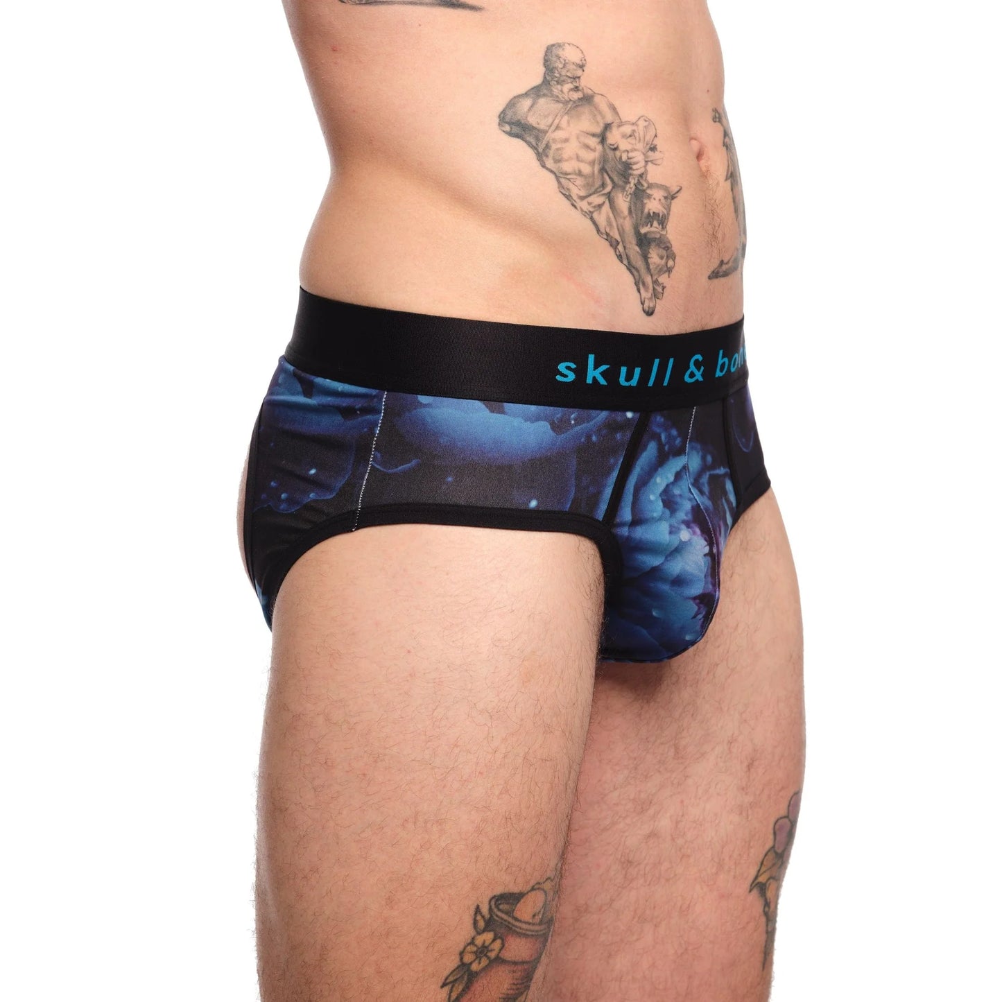 Skull and Bones Peek-A-Boo-Breif