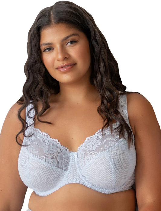 SERENA LACE STEEL BLUE