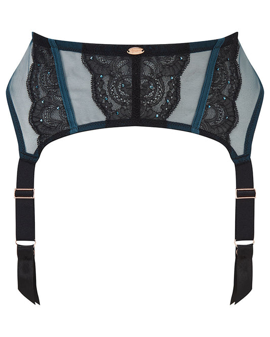 VIP Confession Suspender Black Teal