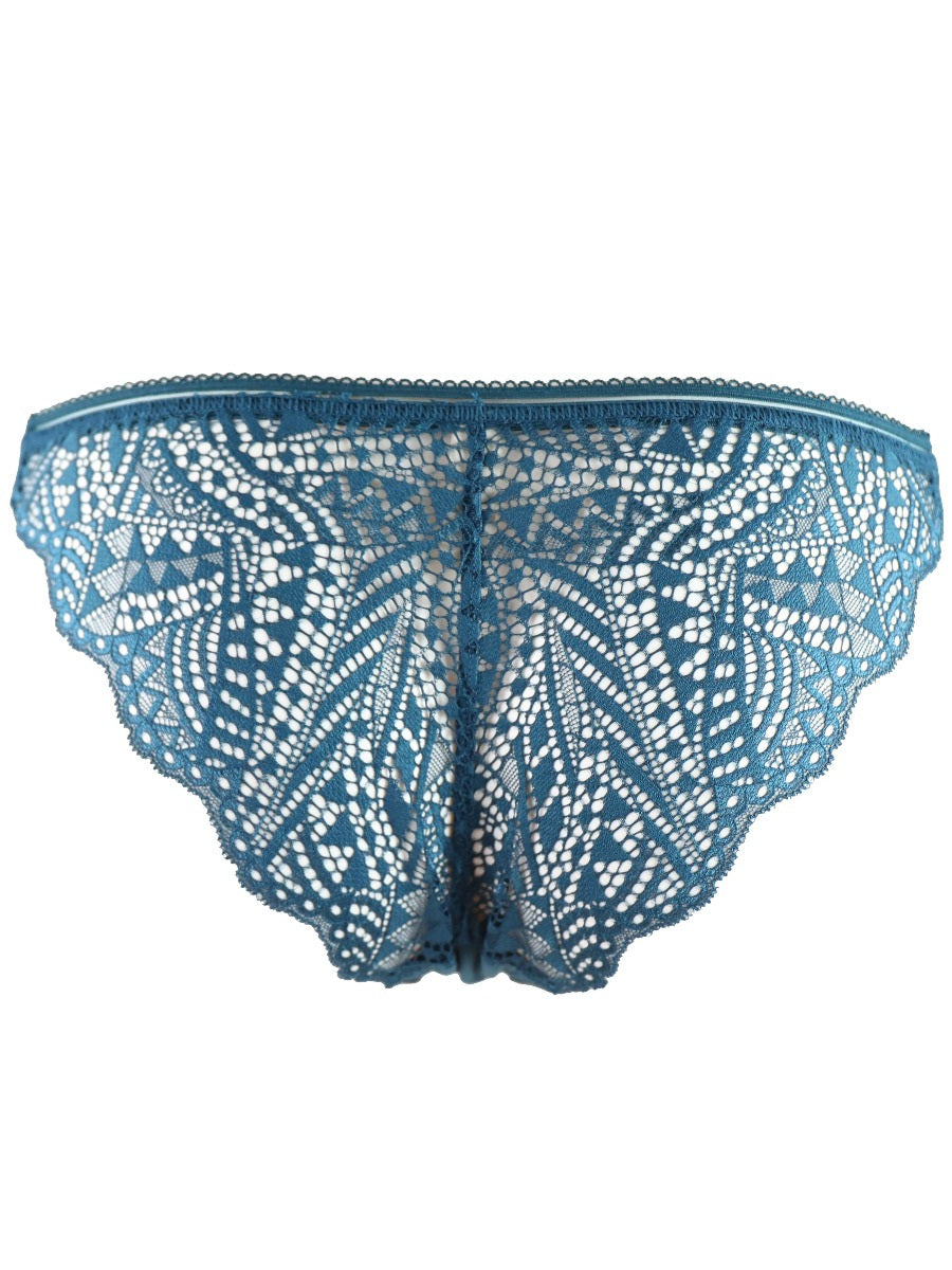 Geo Lace Tanga Cheeky Brief