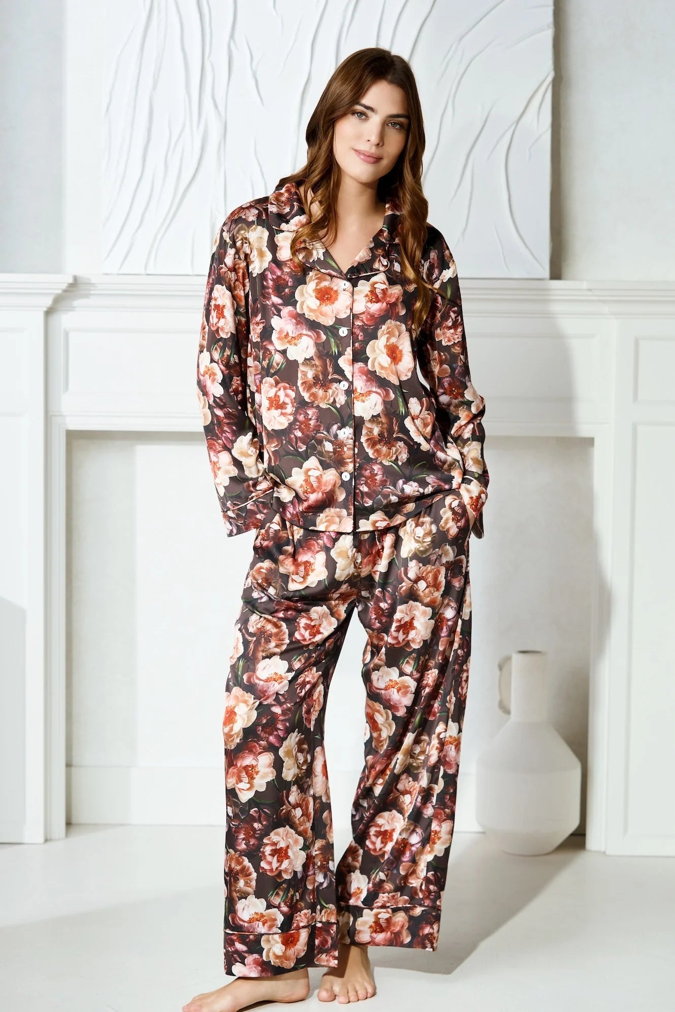 Catalfo Midnight Floral PJ